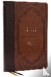 Nelson, Thomas - KJV Holy Bible: Giant Print Thinline Bible, Brown Leathersoft, Red Letter, Comfort Print: King James Version (Vintage Series)