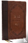 Nelson, Thomas - KJV Holy Bible: Giant Print Thinline Bible, Brown Leathersoft, Red Letter, Comfort Print (Thumb Indexed): King James Version (Vintage Series)