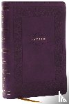 Thomas Nelson - NKJV Compact Paragraph-Style Bible w/ 43,000 Cross References, Purple Leathersoft, Red Letter, Comfort Print: Holy Bible, New King James Version