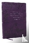 Johnston, PhD - Peace of God Bible: Discover and Experience God's Shalom Throughout the Bible (NKJV, Purple Leathersoft, Red Letter, Comfort Print)