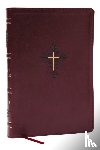 Catholic Bible Press - RSV2CE, Thinline Large Print Catholic Bible, Crimson Leathersoft, Comfort Print