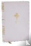 Catholic Bible Press - NRSVCE Sacraments of Initiation Catholic Bible, White Leathersoft, Comfort Print