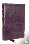 Nelson, Thomas - RSV Personal Size Bible with Cross References, Purple Leathersoft, Thumb Indexed, (Sovereign Collection)