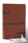 Nelson, Thomas - Color Code Study Bible, Revealing God's Truth Color by Color (NKJV, Brown Leathersoft, Red Letter, Thumb Indexed)