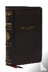 Thomas Nelson - KJV Large Print Reference Bible, Black Leathersoft, Red Letter, Comfort Print (Sovereign Collection)