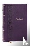 Nelson, Thomas - KJV Holy Bible: Personal Size Giant Print, Purple Leathersoft, Red Letter, Comfort Print: King James Version