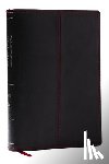 Thomas Nelson - NKJV-NET Parallel New Testament with NET Translators' Notes, Black Leathersoft, Red Letter, Comfort Print