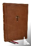 Nelson, Thomas - KJV Personal Size Large Print End-of-Verse Reference Bible, Brown Leathersoft, Red Letter, Comfort Print