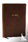 Thomas Nelson - NKJV Foundation Study Bible, Wide-Margin, Brown Leathersoft, Red Letter
