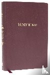 Thomas Nelson - KJV Study Bible, Large Print, Bonded Leather, Burgundy, Red Letter