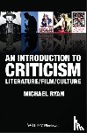 Ryan, Michael (Temple University - An Introduction to Criticism