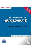 Hyde, Drew, Bell, Jan, Gower, Roger, Kenny, Nick - FCE Expert New Edition Teachers Resource book
