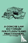 Osborn, P.G. - A Concise Law Dictionary - For Students And Practitioners