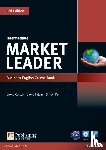 Cotton, David, Falvey, David, Kent, Simon - Market Leader Coursebook (with DVD-ROM incl. Class Audio)