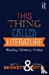 Bennett, Andrew (University of Bristol, Royle, Nicholas - This Thing Called Literature