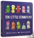 Brownlow, Mike - Ten Little Dinosaurs Board Book