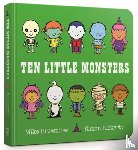 Brownlow, Mike - Ten Little Monsters Board Book