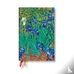Paperblanks - Van Gogh’s Irises (Mini 12-month Verso Hardback Dayplanner 2025 (Elastic Band Closure)