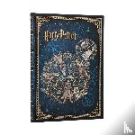 Paperblanks - Legends of Hogwarts Journal (Harry Potter Collection) Midi Custom Lined (Elastic Band Closure)