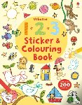 Greenwell, Jessica - 123 Sticker and Colouring book