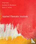 Guest, Greg, MacQueen, Kathleen M., Namey, Emily E. - Applied Thematic Analysis