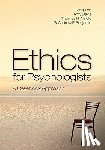 Tien, Davis, Amy S., Arnold, Thomas H., Benjamin, G. Andrew H. - Ethics for Psychologists - A Casebook Approach