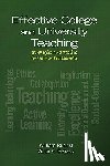 Buskist - Effective College and University Teaching: Strategies and Tactics for the New Professoriate