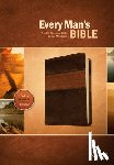 Tyndale - Every Man's Bible NIV, Deluxe Heritage Edition, TuTone (LeatherLike, Brown/Tan)