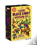 Marvel Entertainment - Marvel Classic Black Light Notecard Set: 24 Oversized Cards + Envelopes for Any and All Occasions