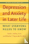 Miller, Mark D., Reynolds, Charles F. - Depression and Anxiety in Later Life