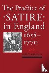 Marshall, Ashley (Professor and Chair - The Practice of Satire in England, 1658–1770