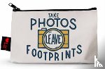 Gibbs-Smith, Gibbs-Smith - Take Photos, Leave Footprints Pencil Pouch