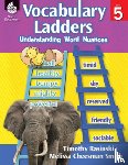 Rasinski, Timothy - Vocabulary Ladders: Understanding Word Nuances Level 5 [With CDROM]