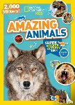 National Geographic Kids - National Geographic Kids Amazing Animals Super Sticker Activity Book-Special Sales Edition