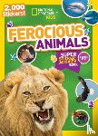 National Geographic Kids - National Geographic Kids Ferocious Animals Super Sticker Activity Book