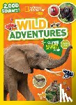 National Geographic Kids - National Geographic Kids Wild Adventures Super Sticker Activity Book