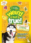 National Geographic Kids - Weird But True Cool and Crazy Sticker Doodle Book