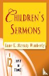 Wimberly, A. Streaty - Children's Sermons