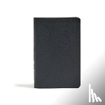 Csb Bibles By Holman - CSB PERSONAL SIZE BIBLE BLACK