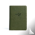 Holman Bible Publishers - KJV Large Print Compact Reference Bible, Olive Leathertouch