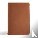 Wolgemuth, Robert - CSB Men's Daily Bible, Brown Genuine Leather, Indexed