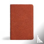 Holman Bible Publishers - NASB Personal Size Bible, Burnt Sienna Leathertouch