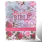  - KJV Holy Bible, My Creative Bible, Faux Leather Flexcover - Ribbon Marker, King James Version, Pink Floral