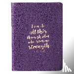 Christian Art Gifts - Journal Lux-Leather I Can Do a