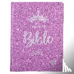Christian Art Gifts - ESV My Creative Bible for Girls Faux Leather Hc, Purple Glitter