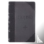  - KJV Bible Giant Print 2-Tone Black/Dark Gray
