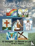 Williams, James A - Signs of God Religious Stained Glass Patterns
