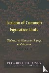 Piirainen, Elisabeth - Lexicon of Common Figurative Units