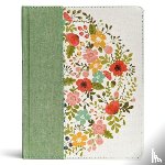 Csb Bibles by Holman - CSB Notetaking Bible, Sage Cloth Over Board