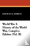 March, Francis A - World War I